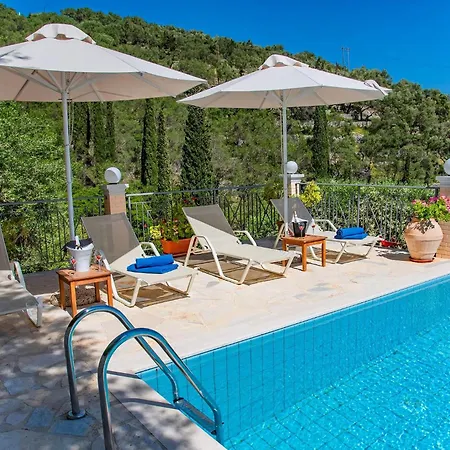 Anthula With Pool And Stunning Sea Views Nisaki (Corfu)